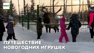 Путешествие новогодних игрушек