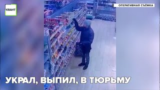 Украл, выпил, в тюрьму