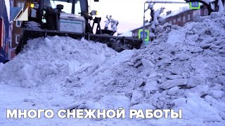 У коммунальщиков ещё много снежной работы